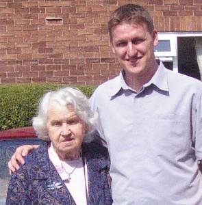Me with Nana back in 2002 for her Birthday
